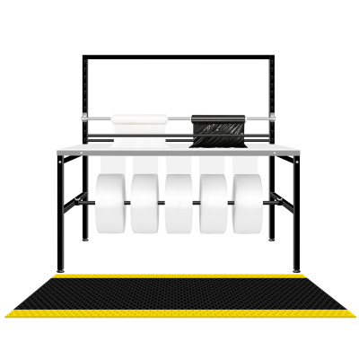 Packing table - Anti-fatigue mat