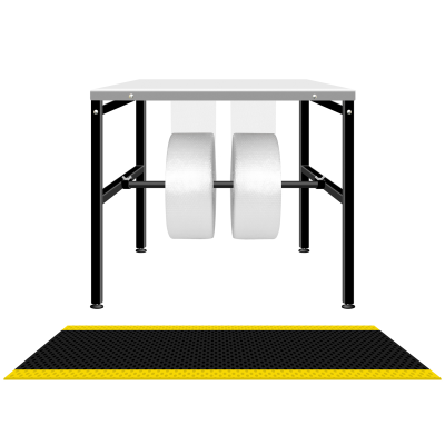 Auxiliary table - Anti-fatigue mat