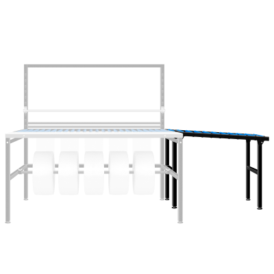 Packing table - Roller conveyor, transporter