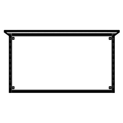 Wall-mounted system for packing parcels - LED lighting