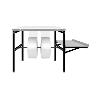 Auxiliary table - Side shelf reinforced 50 cm for weight