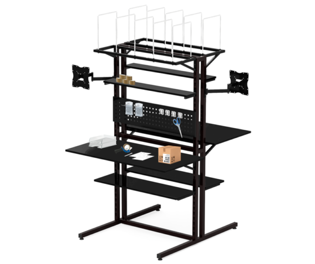 Double-sided tall Computer / Workstation FastWork Double effepack ...