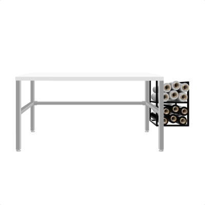 Side shelf, stretch film storage effepack