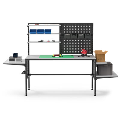 Antistatic assembly / work table ESD 200×80 cm effepack
